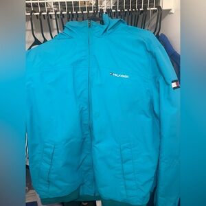 Tommy Hilfiger Men's Teal Windbreaker